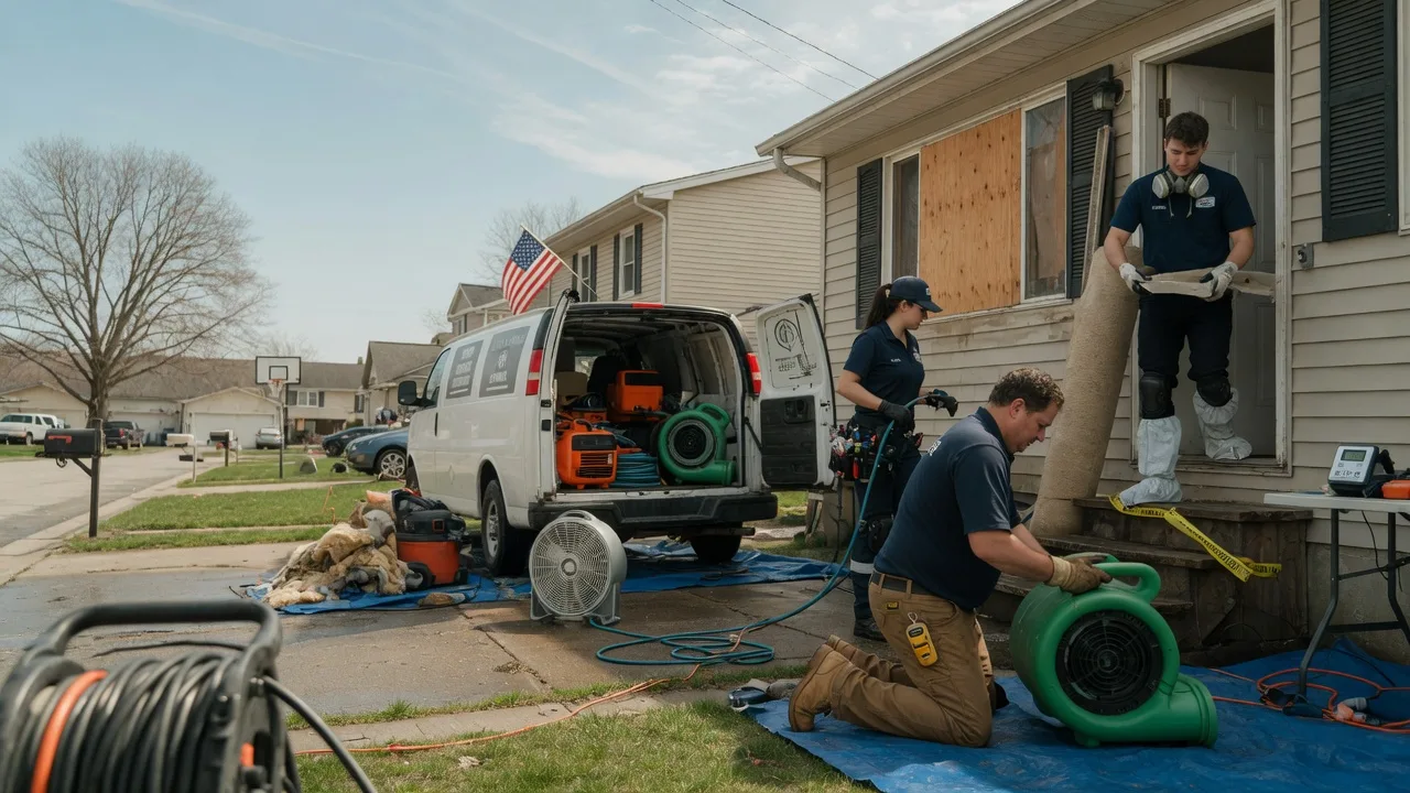Water Damage Restoration in Cornell, WI near me